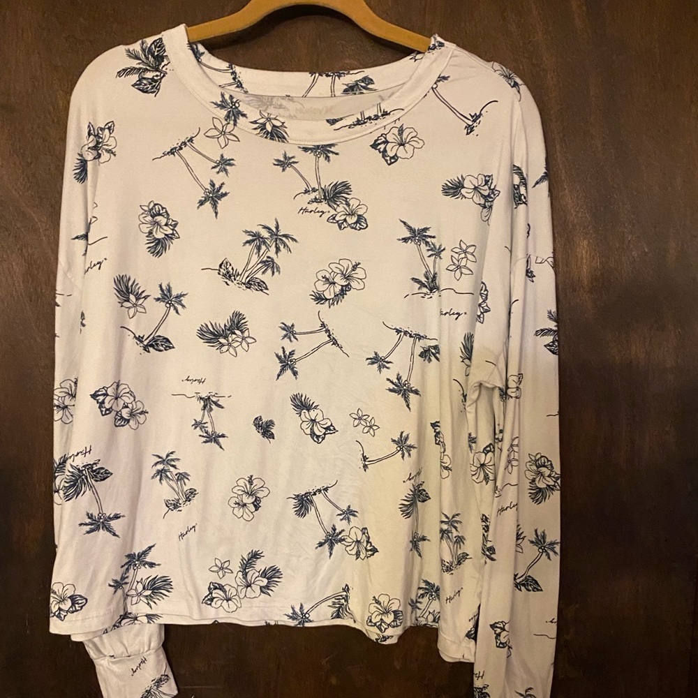 Hurley Long Sleeve Pajama Shirt